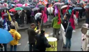 Quimper (29). Environ 12.000 manifestants dans les rues