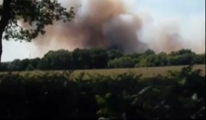 Clohars-Fouesnant (29). Plusieurs hectares partent en fumée