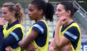 Equipe de France Féminine : le clip des deux entrainements de mardi
