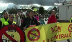 Landivisiau (29). 1.200 manifestants contre la centrale au gaz