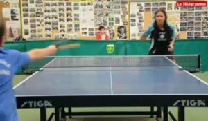 Sportive de la semaine. Isabelle Guilbault prête pour les mondiaux de ping-pong