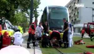 Brest. Accident de tramway à Recouvrance