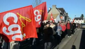 Rosporden (29). Boutet-Nicolas : 1.500 manifestants dans la rue