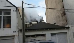 Incendie dans un immeuble à Lorient