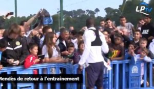 Mendès de retour à l'entraînement