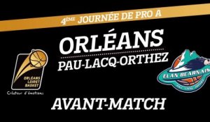 Avant-Match - J04 - Orléans reçoit Pau-Lacq-Orthez