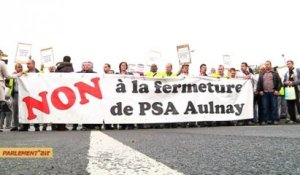 PSA Aulnay : les salariés en colère