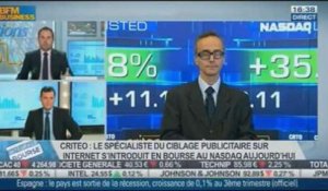 Focus sur Criteo et son introduction en bourse: Jean-Baptiste Rudelle dans Intégrale Bourse - 30/10