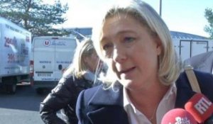 Marine Le Pen sur les otages: "J'ai exprimé un ressenti" - 31/10