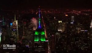 Un son et lumière sur l'empire state building pour Halloween