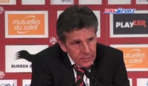 Foot / Ligue 1 / Nice-Bordeaux : Les réactions des entraîneurs / 03-11