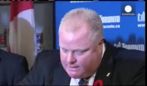 Le maire de Toronto ne démissionnera pas