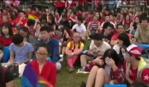 Des milliers de personnes à la Gay Pride de Hong Kong