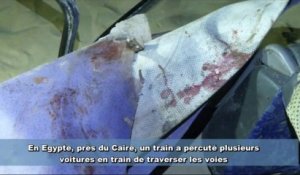 Ecrasés par un train en revenant de la noce: 27 morts en Egypte