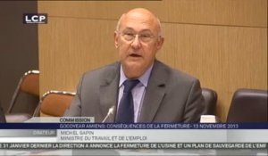 TRAVAUX ASSEMBLEE 14EME LEGISLATURE : Audition de M. Michel Sapin, ministre du Travail, de l’emploi, de la formation professionnelle et du dialogue social.