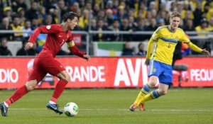 Ronaldo qualifie le Portugal - Suède (2-3) Portugal