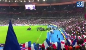Giroud improvise  une Marseillaise  après France-Ukraine (3-0)