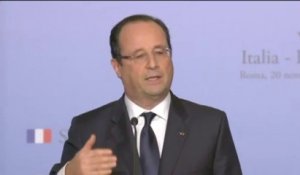 La réforme fiscale prendra "le temps du quinquennat", indique Hollande