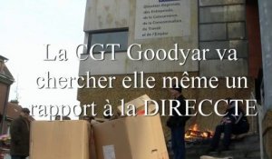 Goodyear à la Direccte à Amiens