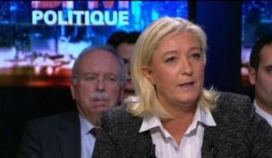 Marine Le Pen ne voit "pas des blacks, des blancs, des beurs mais des Français" - 24/11