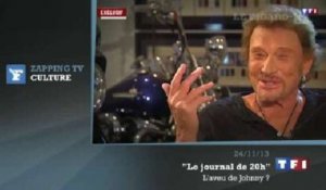 Zapping TV - Johnny Hallyday sur TF1 : «Tout dépend des substances qu’on a prises»