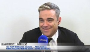 EXTRAIT - Robbie Williams: "Ma fille? Je veux qu'elle soit juriste ou médecin"