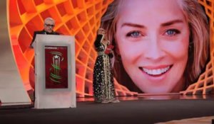 Sharon Stone : le bel hommage de Martin Scorsese au festival de Marrakech