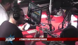 Tinie Tempah en freestyle avec Sadek, S Pri Noir et Tito Prince dans Planète Rap