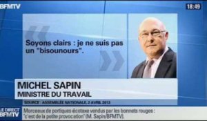 BFM Politique: L'interview de Michel Sapin par Christophe Ono-dit-Biot du Point - 01/12 3/6