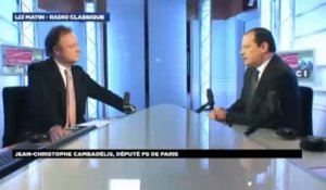 Jean-Christophe Cambadélis, invité politique de Guillaume Durand avec LCI