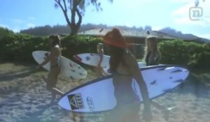 Alana Blanchard Hawaï Surfing - Vans Triple Crown of Surf 2013