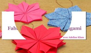 Fabriquer une étoile en origami