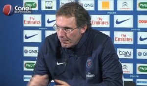 PSG / Sochaux : La conférence de presse de Laurent Blanc