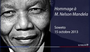 Hommage à M. Nelson Mandela