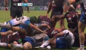 Essai de Thierry Dusautoir  face au Connacht