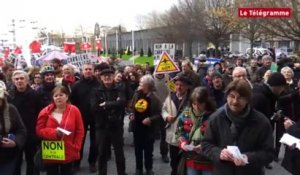 Brest. 200 à 300 manifestants contre les grands projets inutiles