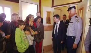 Manuel Valls en visite en Corse pour "remonter le moral" des gendarmes