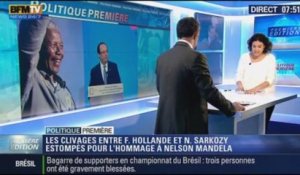 Politique Première: François Hollande invite Nicolas Sarkozy en Afrique du Sud - 09/12