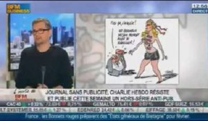 Charb, Charlie Hebdo, dans l'Invité de BFM Business – 13/12