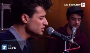 Les BB Brunes chantent "Aficionado" en live au Figaro