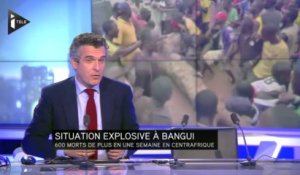 Situation explosive à Bangui