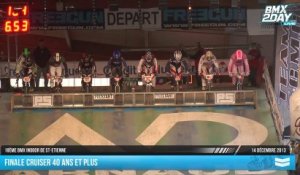 Finale Cruiser 40 et plus 18ème BMX Indoor de St-Etienne 2013