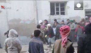 Bombardement aérien meurtrier à Alep