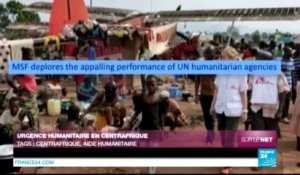 SUR LE NET - Urgence humanitaire en Centrafrique