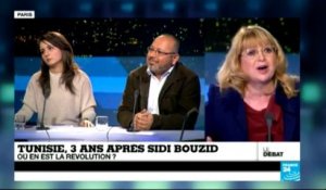 le débat de France 24 - Tunisie, 3 ans après Sidi Bouzid : Où en est la révolution? (partie 2)