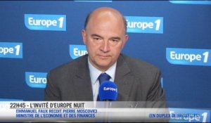 Pierre Moscovici : "la remise à plat de la fiscalité se fera"