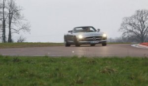 Essai vidéo de la Mercedes SLS AMG Roadster