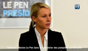 Velleron : Marion Le Pen dans le calendrier des pompiers, ça fait jaser