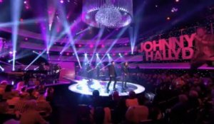 Johnny Hallyday et patrick Bruel "Que je t'aime" - Johnny Hallyday, Le Grand Show 21/12/2013