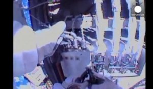 Réparation sur l'ISS : première sortie dans l'espace